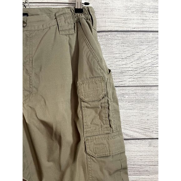 5.11 Tactical Series Men's 36 x 32 Khaki Straight Cargo Pants - Picture 3 of 5